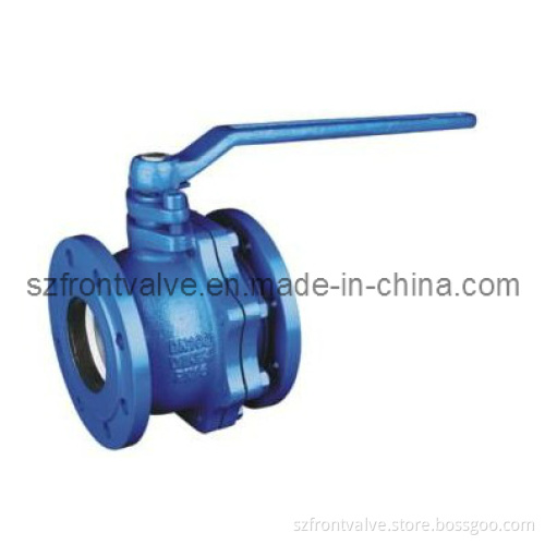 DIN Cast Iron/Ductile Iron Flanged End Ball Valve